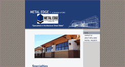 Desktop Screenshot of metaledgeinc.net
