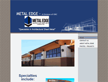 Tablet Screenshot of metaledgeinc.net